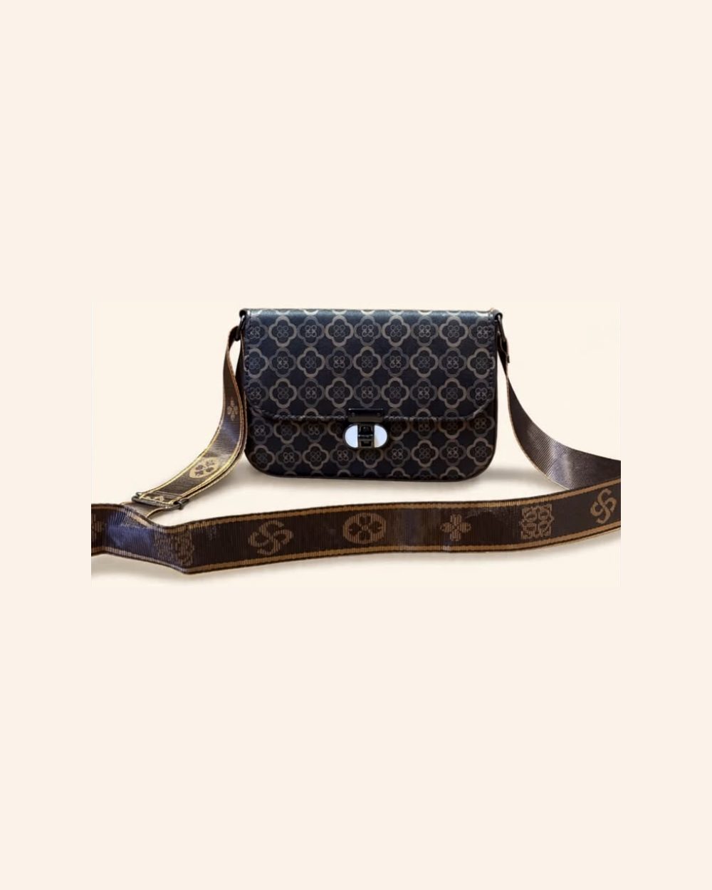 Miravelle Brown Crossbody Bag
